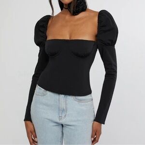 We wore white black long sleeve NEVER WORN